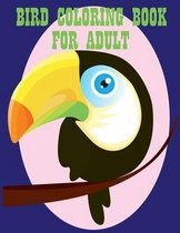 Bird Coloring Book for Adult