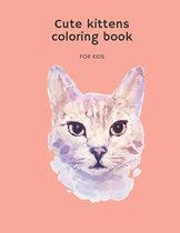 Cute kittens coloring book