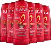 L'Oréal Paris Elsève Color-Vive Conditioner - Gekleurd Haar - 6 x 200 ml - Voordeelverpakking