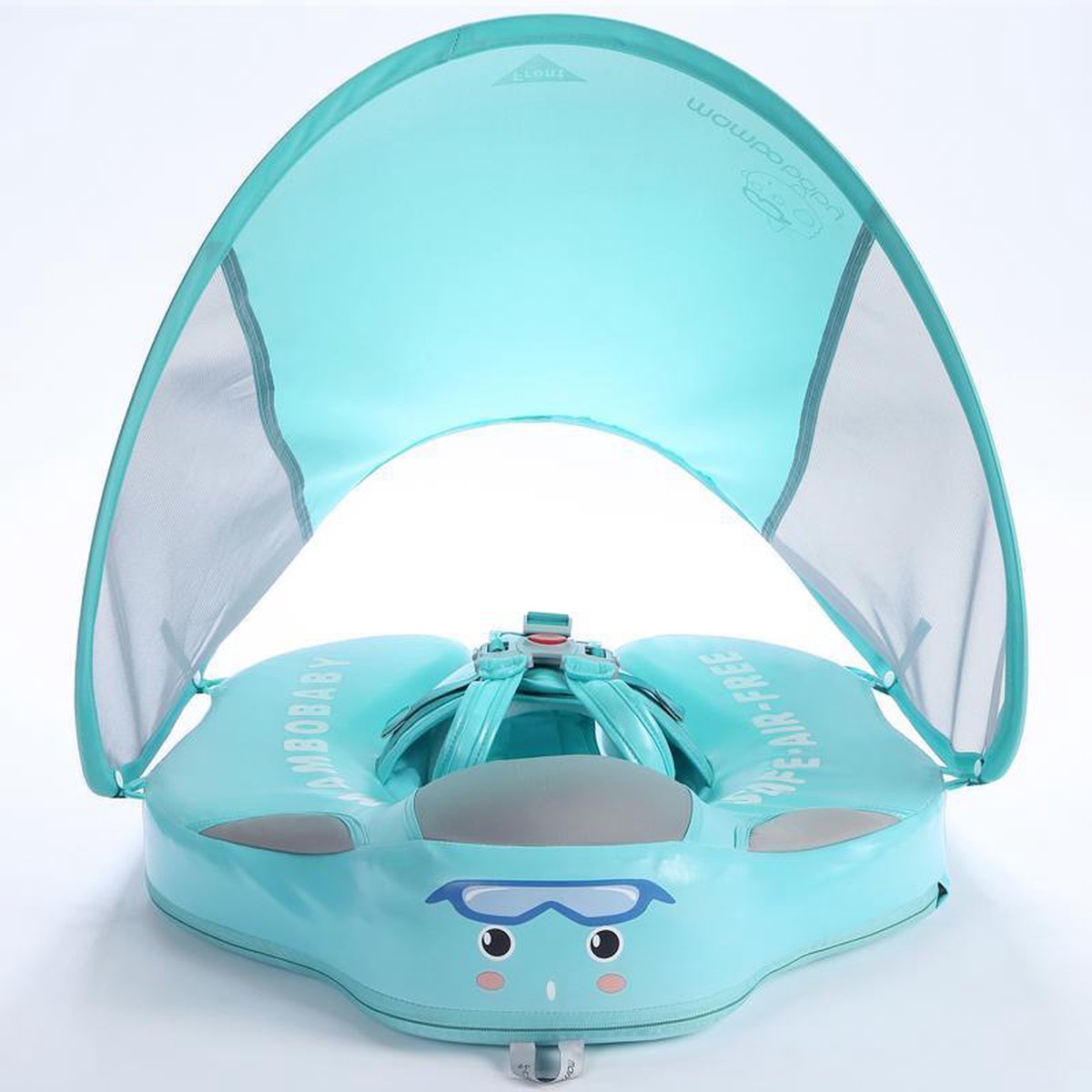 Mambobaby MAMBO BABY VEILIGE BABY ZWEMBAND|Zwemtrainer Zwemring Baby Groen – Baby Float – Zwemkraag