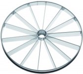 Taartverdeler / enkelzijdig / voor 18 stuks / Ø 32 cm / roestvrij staal