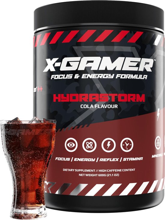 XGamer Hydrastorm Flavour Energy Drink 60 Serving