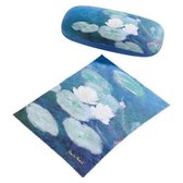 Goebel® - Claude Monet | Brillenkoker "Waterlelies in de avond" | Inclusief brillendoekje