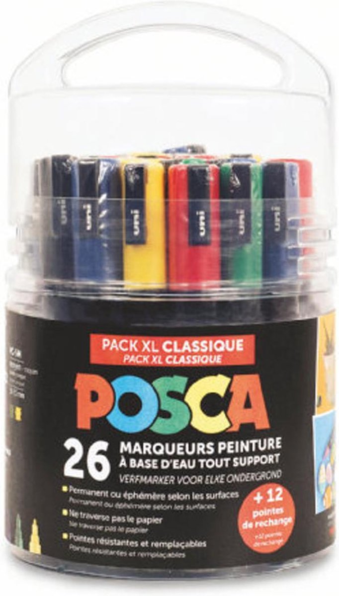 Posca XL 26x Marker Set – Classic | bol.com