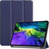 Tri-fold smart case hoes voor iPad Pro 11 (2020 / 2021 / 2022) - blauw