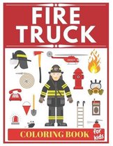 Fire Truck Coloring Book For Kids