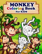 MONKEY Coloring Book For Kids