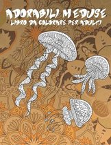 Adorable meduse - Livre de coloriage pour adultes