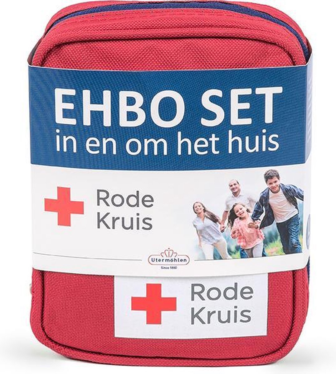 Uitgaan van speelplaats zout Rode Kruis - EHBO-set - 'In en om het huis' - Eerste hulp kit: 82-delig |  bol.com