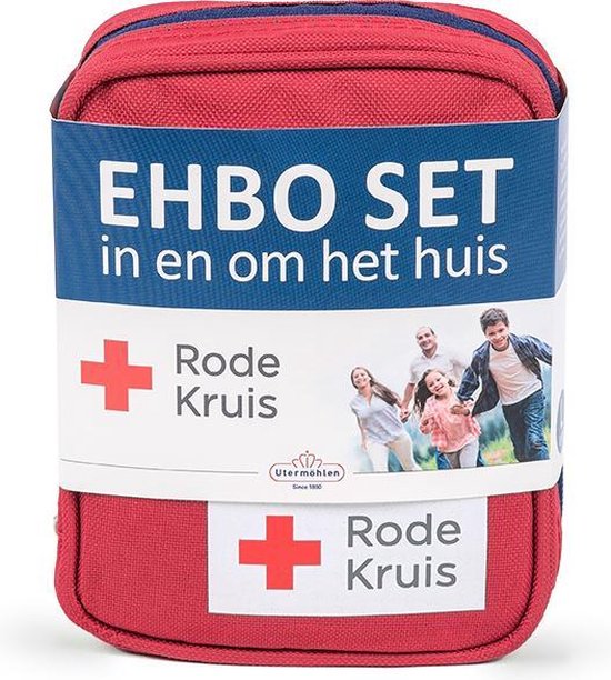 D.w.z Bewusteloos Welvarend Rode Kruis - EHBO-set - 'In en om het huis' - Eerste hulp kit: 82-delig |  bol.com