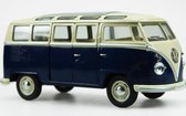 Spant7 – Kunststof VW Transporter - model 1962 - 1:24 – blauw