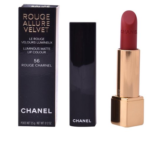Chanel Rouge Allure Velvet Matte Lipstick Lippenstift - 56 Rouge Charnel