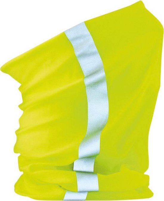 Foto: Morf faceshield bandana neon geel 