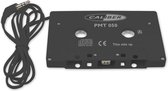 Caliber Cassette adapter met 3,5mm jack plug Zwart (PMT050)