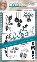 COOSA Crafts Clear stamp - #17 Xmas envelop