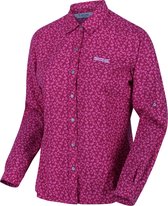 Regatta Blouse Nimis Ii Dames Katoen Donker Cerise Maat 42