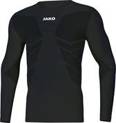 Jako Longsleeve Comfort 2.0 Kind Zwart Maat 3XS