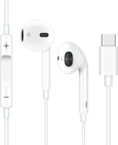 Oordoppen USB-C - Volumecontrol - Wit