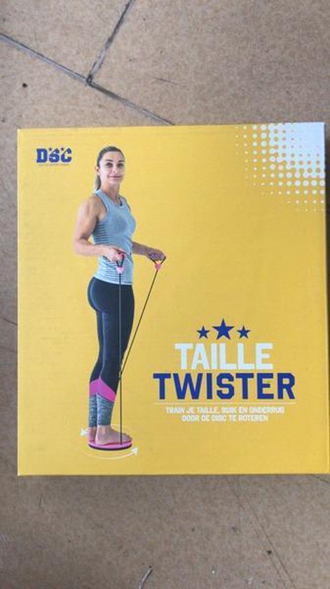 mager kofferbak Merchandiser Fitness Twister Disc Board Slanke Taille En Afvallen Armen Balans Oefening  Figuur... | bol.com