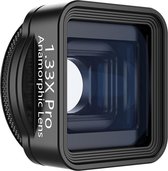 Ulanzi 1.33X Pro Anamorphic Lens (3e Generatie) - Universeel voor alle Smartphones - Optimale beeldkwaliteit - 17mm schroefdraad