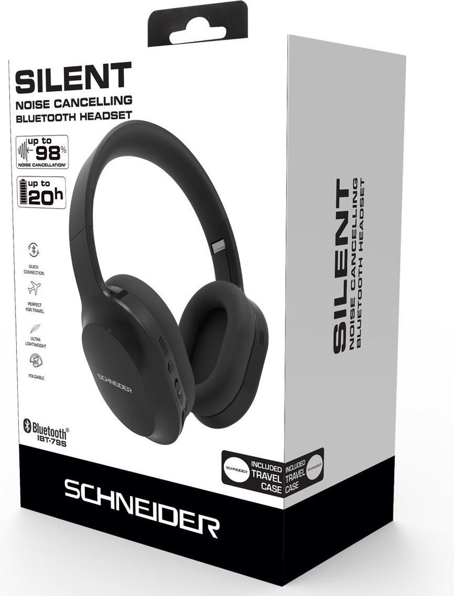 Casque Bluetooth Schneider antibruit + microphone | bol.com