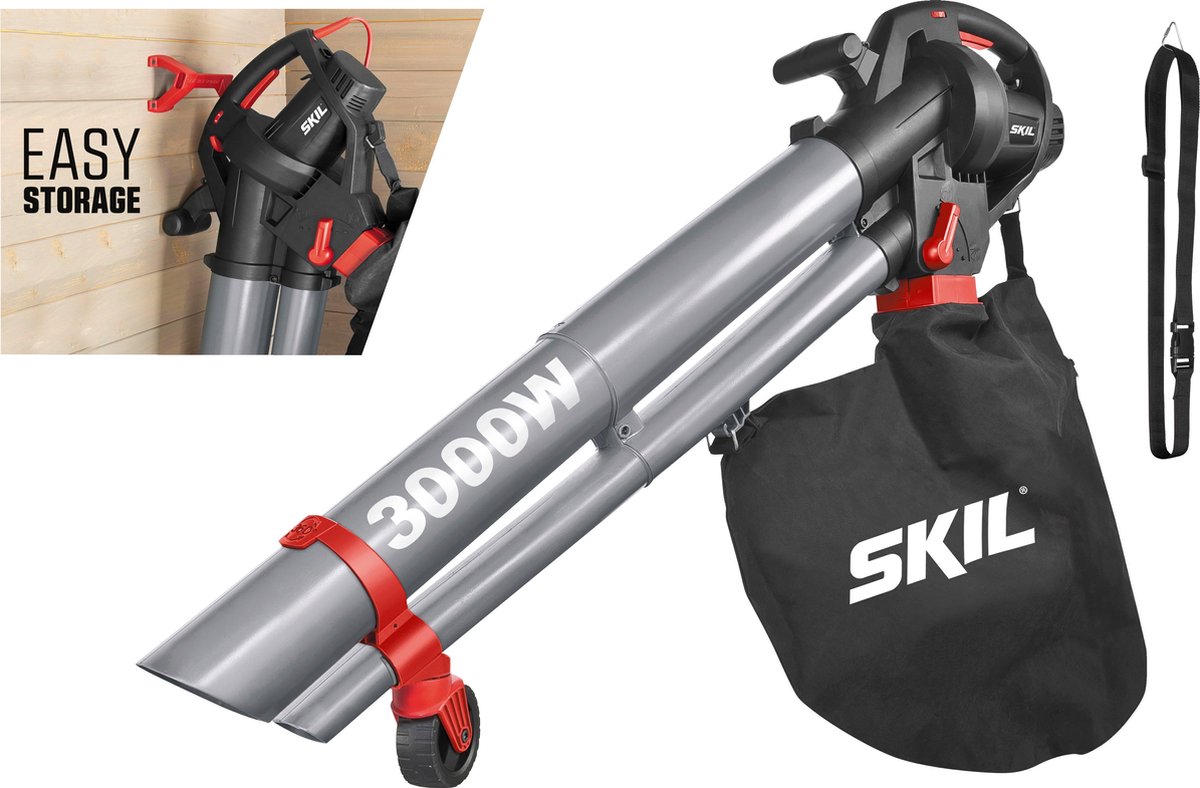 | Skil 0796AA BladruimerBladblazer 3000W Bosch ALS 30 Bladblazer incl. opvangzak 3000w 45L