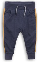 Dirkje - Baby jogging trousers - Navy melee + ochre - Mannen - Maat 80