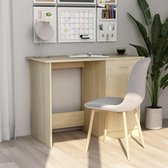 Computer bureau (Incl LW Led Klok) - Computerbureau - Werktafel - Schrijftafel - Tekentafel