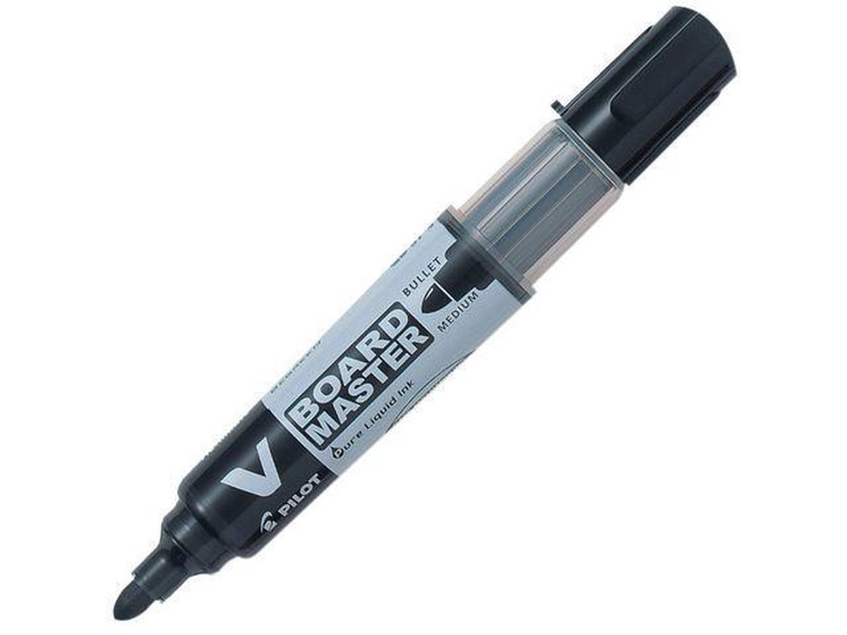 Whiteboardmarker Pilot Boardmaster Rond Zwart