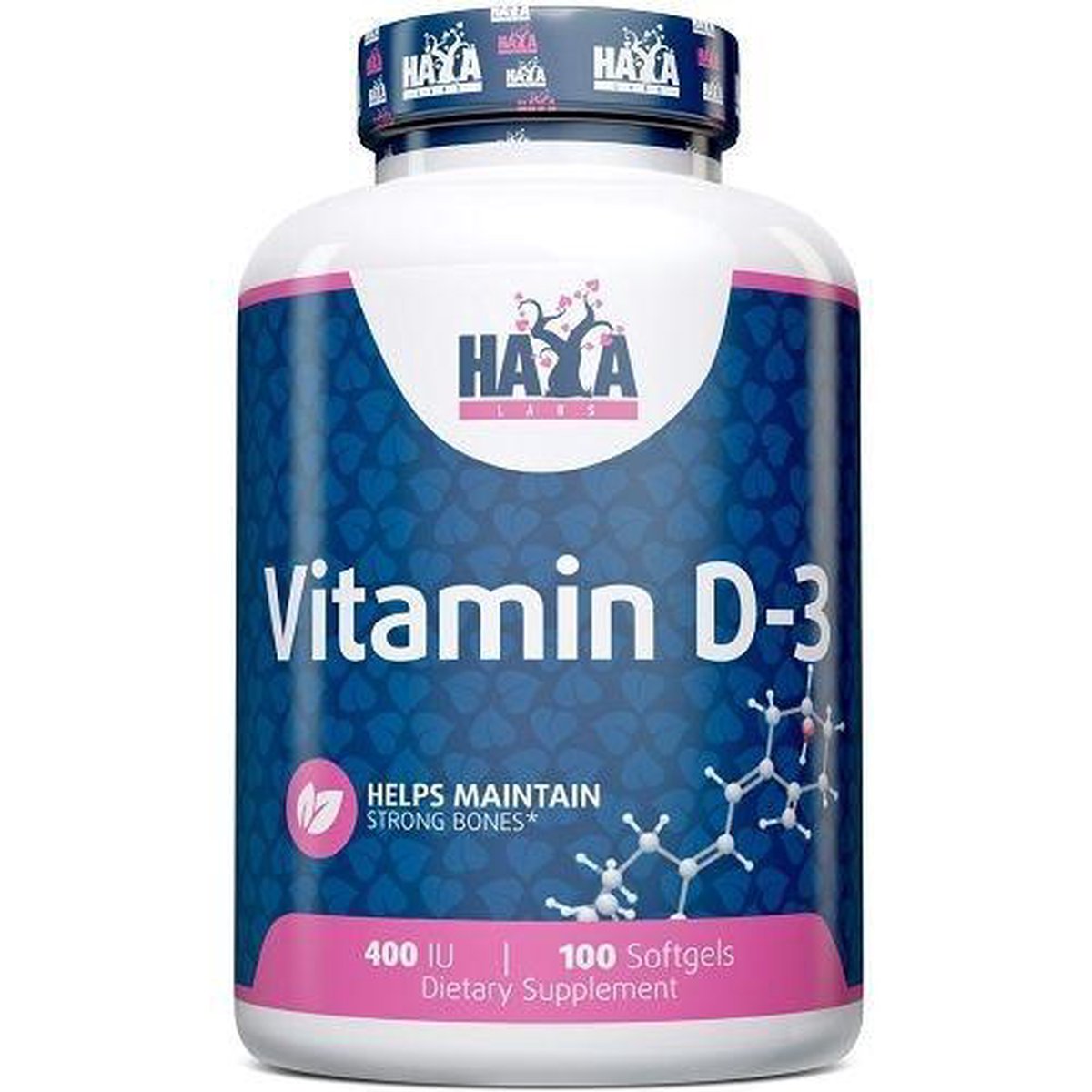 Goedkoopste Vitamin D-3 400IU Haya Labs 100softgels