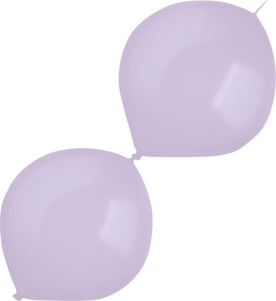 Amscan Slingerballonnen 30 Cm Latex Lila 50 Stuks