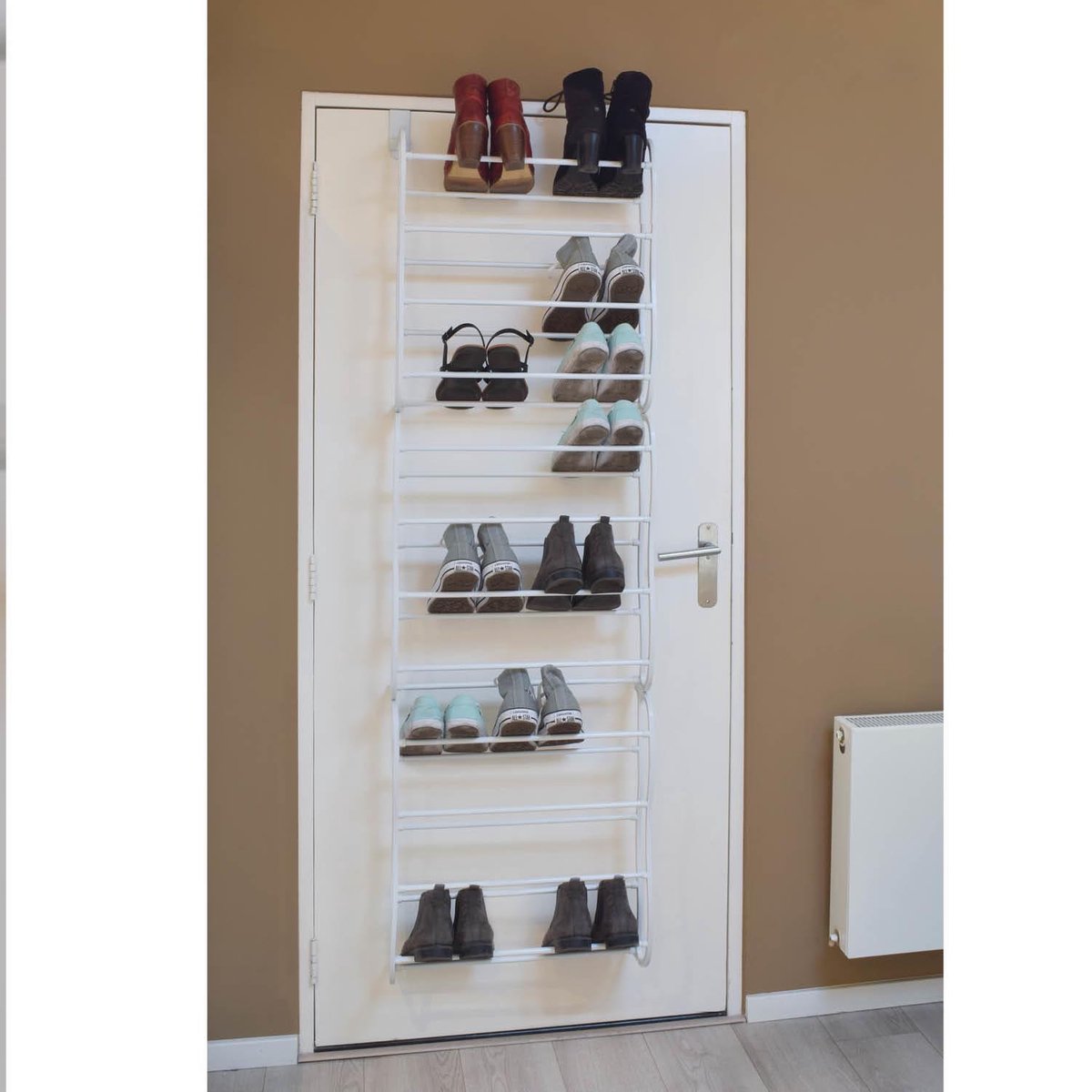 O'DADDY® hangend schoenenrek deur - Geschikt voor opdek en stompe deuren,  beide kanten... | bol.com