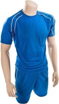 Precision Voetbalshirt- En Broek Lyon Unisex Blauw Maat Xl