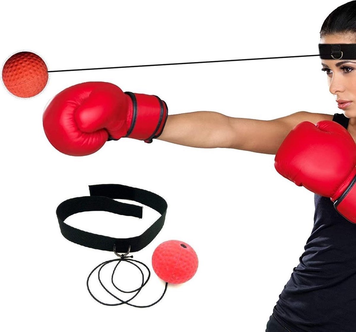 Boxerpoint Boxing reflex ball set for kids, 3 box Boxerpoint Boxing reflex ball set for kids, 3 box