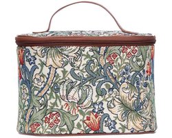 Signare - Toilettas - Gobelin - Gouden Lelie - Golden Lily - Bloemen