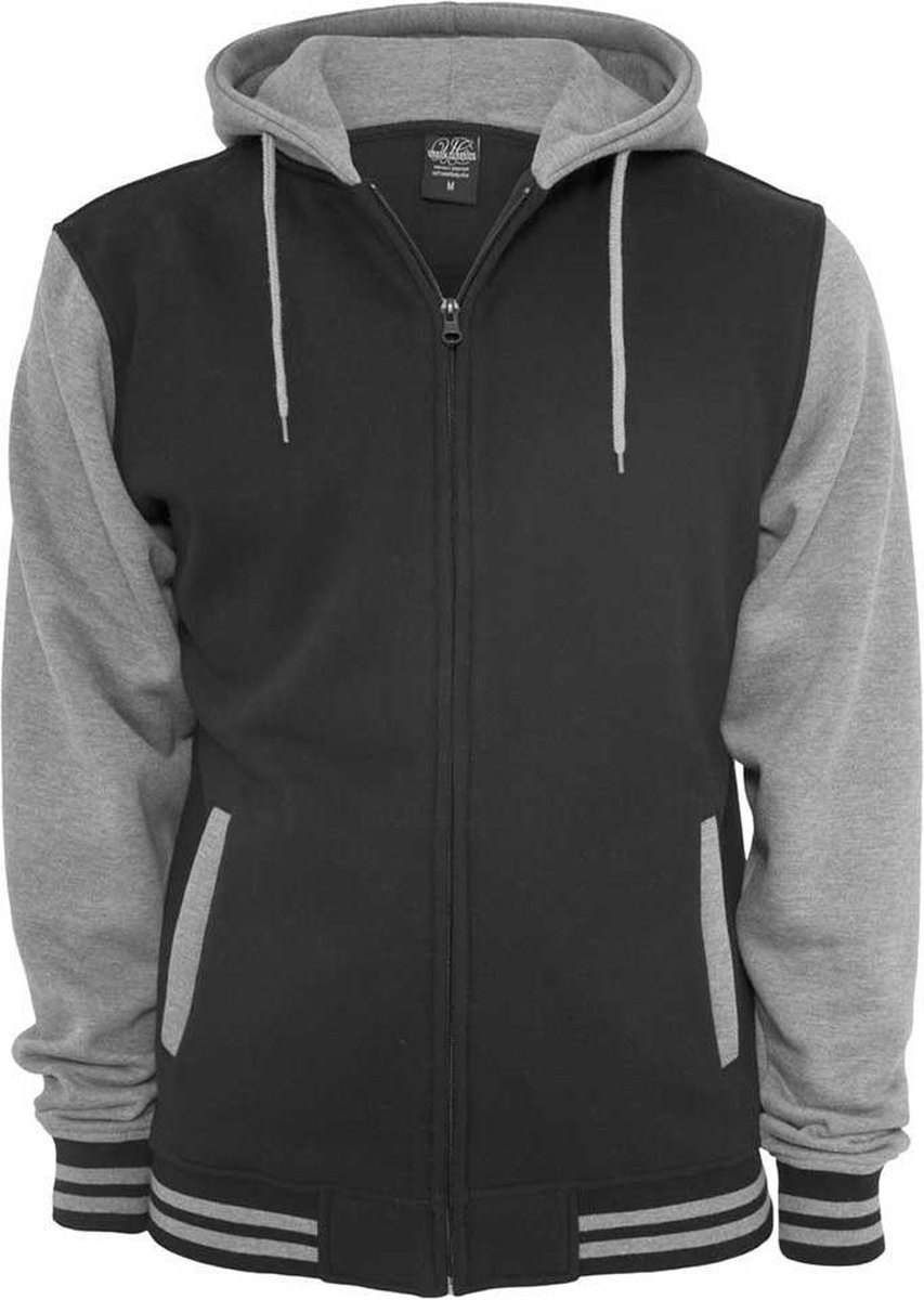 Urban Classics 2tone Vest met capuchon XS Zwart