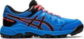 Asics Sportschoenen - Maat 35.5 - Unisex - blauw/zwart/rood