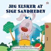 Danish Bedtime Collection- I Love to Tell the Truth (Danish Book for Children)