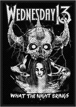 Wednesday 13 Patch What The Night Brings Zwart