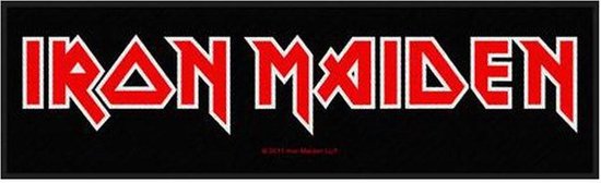IRON MAIDEN - Senjutsu Logo - 17,2 Cm X 5,2 Cm - Patch - 167981