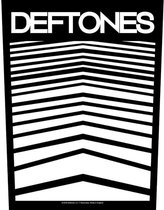 Deftones Rugpatch Abstract Lines Zwart