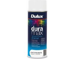 Dulux - Duramax - Spuitlak - Sneldrogend - Kleurbehoudend - Hoge dekking - Mat Levendig Wit