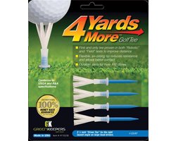 4 Yards More Tee - 3 1/4 inch (blauw) '' Driver Tee ''