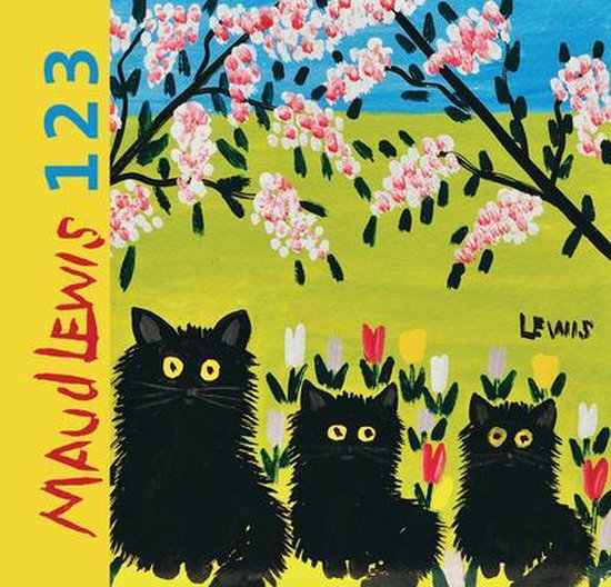 Maud Lewis Cat Jumbo Journal – ecojotstore