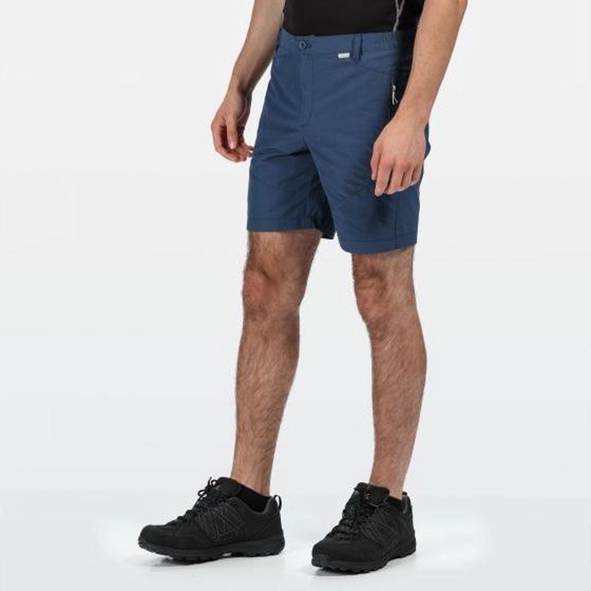 Regatta Men’s Highton Mid Length Walking Shorts Outdoorbroek Mannen Blauw