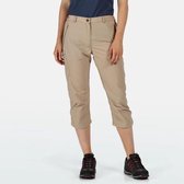 Regatta - Women's Chaska II Capri Walking Trousers - Outdoorbroek - Vrouwen - Maat 38 - Bruin