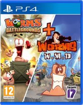 Team17 Worms Battlegrounds + Worms WMD Double Pack Bundle Meertalig PlayStation 4