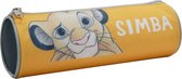 Disney Etui Simba Junior 22 X 7 Cm Polyester/nylon Geel
