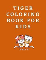 Tiger Coloring Book For Kids