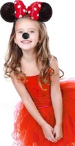 Ciao S.r.l Verkleedset Minnie Mouse Meisjes Zwart/rood 2-delig